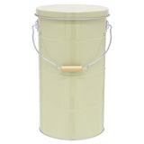 Watanabe Metal Industries RS10I Obucket Rice Stocker, 22.0 lbs (10 kg), Ivory, Large