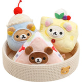 San-X MF55601 Retro Sweets Plush Toy Set