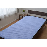 Nishikawa 5CA6078 D Bed Pad, Double, Mattress Pad, Cool to the Touch, Washable, Double-sided, Cooling, Smooth