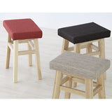 AZUMAYA CL-785CBR Bambis Stool, Brown