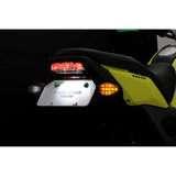 Posh (POSH) Motorcycle Supplies LED Winker Model Kit Glom (GROM) /MSX125 Black Body /Smoke Lens Light Wait LED Winker 059453-06