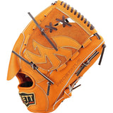 Zett BRGB30111 Soft Baseball Grab for Pro Status Pitcher, For Right/Left Throwing, Size: 4