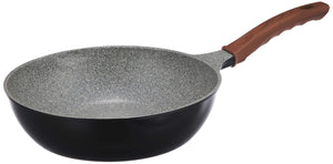 Wahei Freiz RB-1759 Long-lasting Comfort Heavy Duty Deep Frying Pan, 11.0 inches (28 cm), Days Cook for Gas Fires