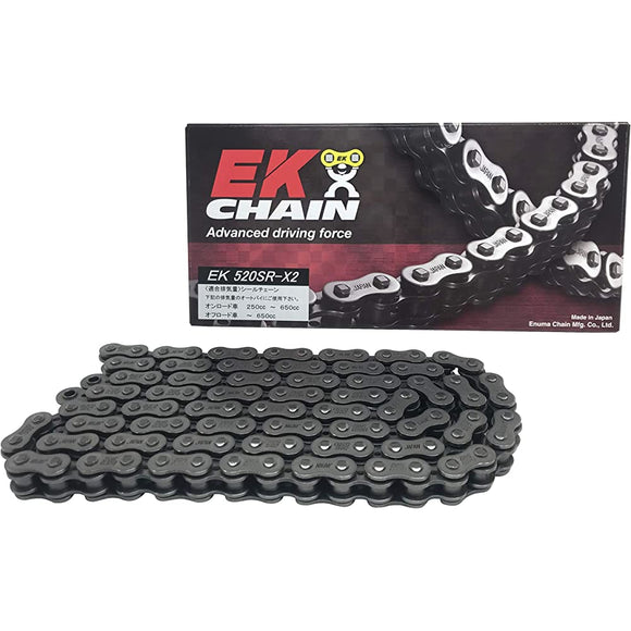 EK (EK) QX Ring Seal Chain 520SR-X2 Steel 112L [Screw Joint]