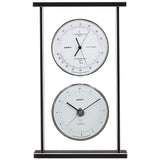 enpekkusu Weather Meter, Temperature and Humidity Meter, Super EX Gallery temperature humidity clock display stand for made in Japan Black Ex – 792