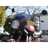 WORLD WALK Z900RS Bikini Cowl Metallic Spark Black Aero Screen SMOKE DS-06AERO-2