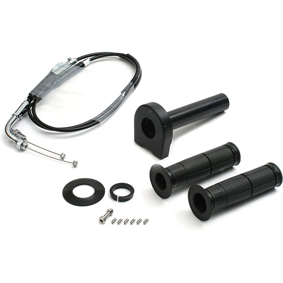 Active 1069019 Throttle Kit TYPE-2: Black (Winding φ1.4 inches (36 mm) / Plated Hardware) CBR600RR ('05-'12)