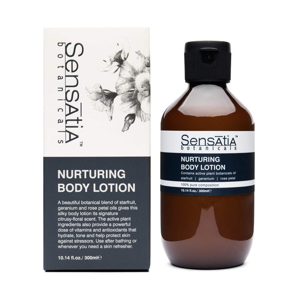 Sensatia Botanical Series Body Lotion [Natural Ring] 300ml Body Cream Bottle