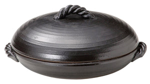 Sotaki Banko Ware 5 Cooks Baking, Boiling, Cooking, Frying, Steaming Guraku Pot, Small, 7.9 inches (20 cm) 09955