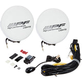 IPF fog lamp off-road halogen H3 round diameter 166mm 12V hybrid (driving/spot simultaneous) Light distribution 2 pieces clear lens S-9682