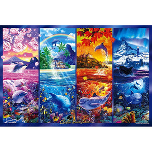 Lassen Passage of Time 1000 Piece Jigsaw Puzzle, Luminous Puzzle, 19.7 x 29.5 inches (50 x 75 cm)