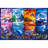 Lassen Passage of Time 1000 Piece Jigsaw Puzzle, Luminous Puzzle, 19.7 x 29.5 inches (50 x 75 cm)