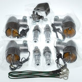 KITACO 830-0402113 Turn Signal Kit, Rocket Mini, Monkey, Gorilla, Aluminum, Clear