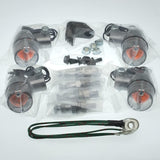 Kitaco Winkit Rocket Minimon Key/Gorilla 6V Aluminum Land/Clear 830-0402117