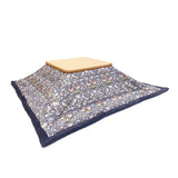 Romance Kosugi Strawberry Thief Kotatsu Comforter Living Room (Square), Blue