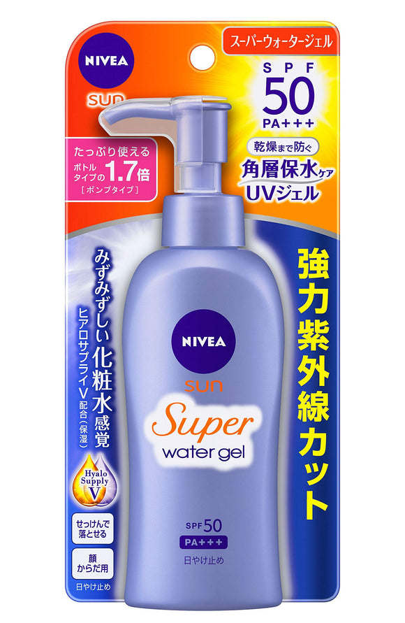 Nivea Sun Protect Water Gel SPF50/PA+++ Pump 140g