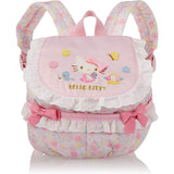 Sanrio 828335 Hello Kitty Petite Backpack (Flower), 8.9 x 3.9 x 7.1 inches (22.5 x 10 x 18 cm), Pink