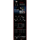 LIVRE 6936 Union 52-58Fino Knob for Shimano S2 Silver x Red