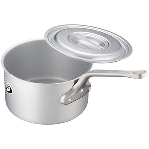 TKG (teikeizii) Aluminum (Anodized) One hand Deep Pot (with scale) 24 cm akt8224