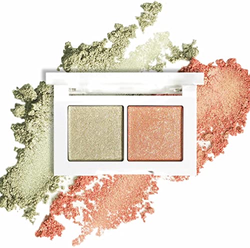 FAVES BEAUTY My Color Duoshadow Eyeshadow Brevey Yebe Personal Color (Spring Sparkle)