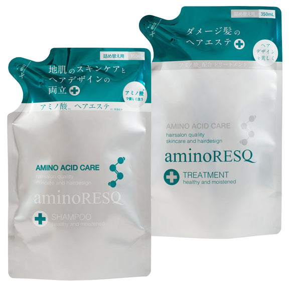 aminoRESQ amino rescue shampoo & treatment refill set