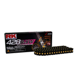 RK BL428RXW CHAIN BL428RXW Black (BL) Serow 225/WE, Dragstar 250, SR400, SR500, VULCAN/II, Vulcan Classic, etc.