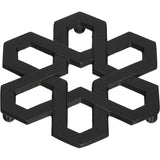 Seieido D234 Oigen Nambu Ironware Bottled Snow Grate, Black