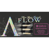 Dynasty aflow crystal-lined foil barrel soft darts