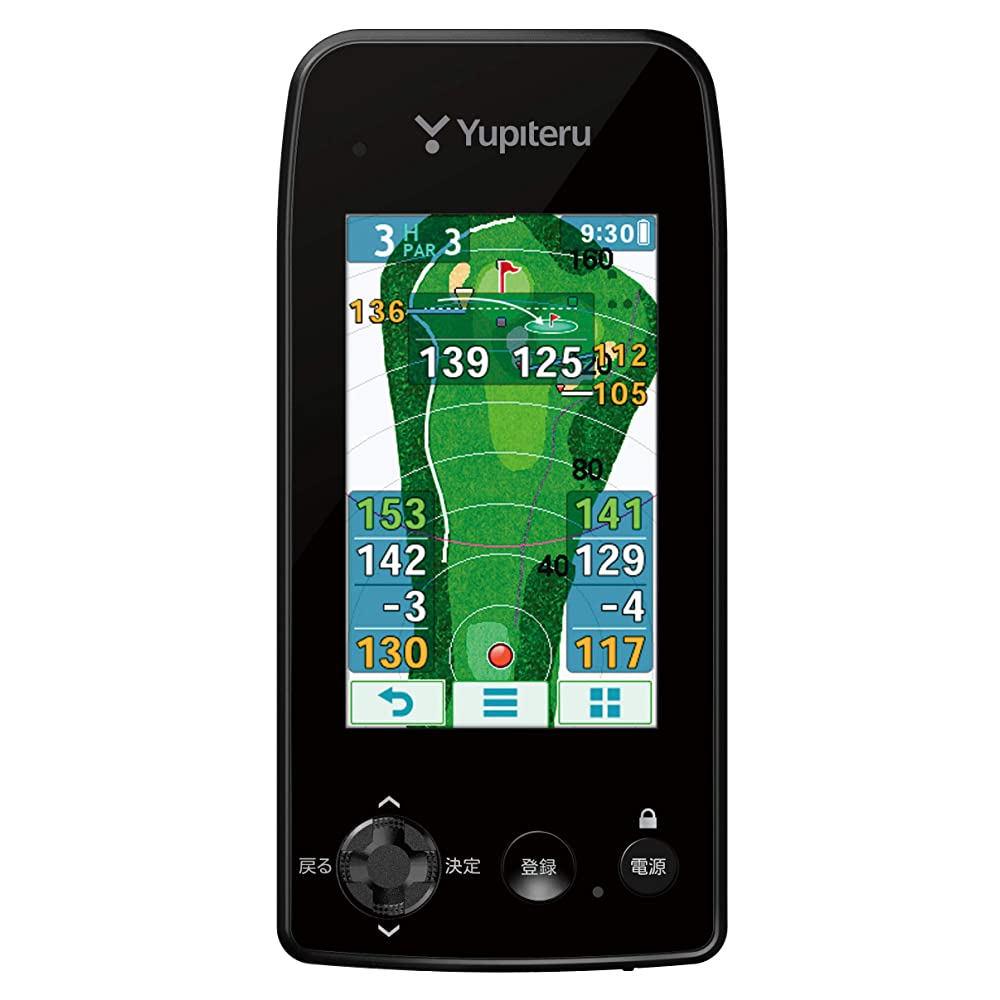 YUPITERU YGN7000 YGN7000 Golf Navigation, Display: 3.2-Inch TFT Color LCD  Electrostatic Multi-Touch Positioning Satellite System: GPS, Michibiki,