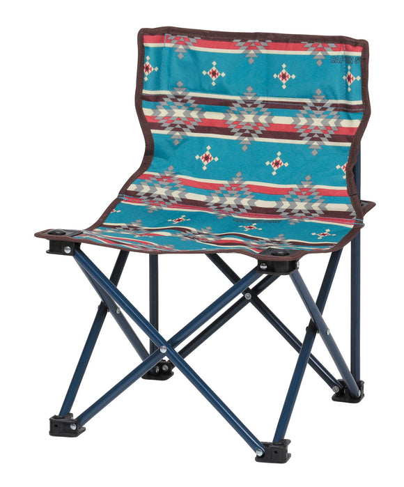 CAPTAIN STAG Outdoor Chair Compact Chair CS Native with Back Pocket