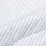 Nishikawa CM00851001B Mattress Pad, Single, Refreshing, Does Not Stick to the Skin, For Spring and Summer, Made in Japan, 100% Cotton, Blue