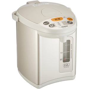 Zojirushi CD-WY22-HA Electric Pot, 0.6 gal (2.2 L), Gray