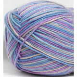 NASKA 24201 Everyday Ecoze Yarn, Medium Thickness, Purple, 7.1 oz (200 g), Approx. 330.4 yd (330 m), Set of 5 Skeins