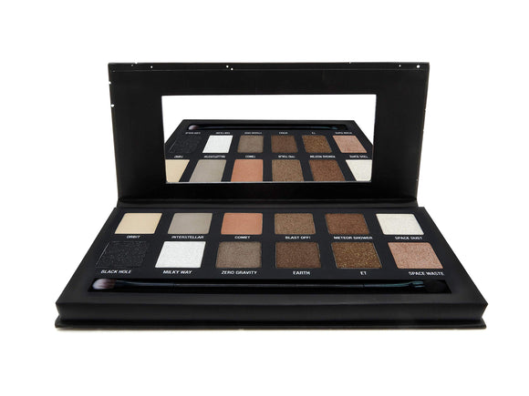 W7 (double seven) W7 eye shadow palette space out 12 colors 1 piece