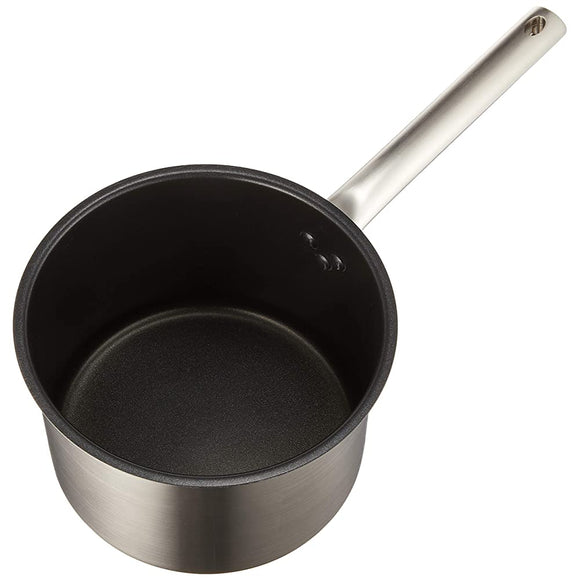 Murano (Murano) induction Teflon select one hand deep pan (no lid)/20 cm aktd203