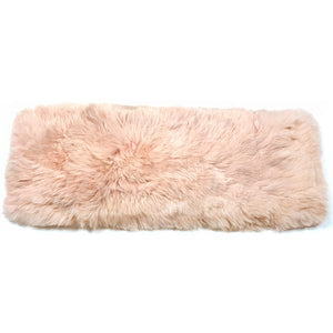 Hagihara Shearling Cushion, M-604, Rose, Approx. 15.7 x 47.2 inches (40 x 120 cm), Long Shearling Support Your Buttocks Warm