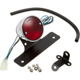 Posh (POSH) Bike supplies Vintage round tail lamp plating 250TR 074190-03