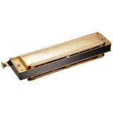 TOMBO 1248SG Dragonfly Harmonica Unichromatic Gold w/ Slide Oil for Unichromatic Harmonica