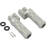 Posh (POSH) Motorcycle Supplies Aluminum Machine Step Bar Silver Honda/Suzuki-based CB1300SF/SB CB400SF CBR250RR GSX250R etc. 057172-03