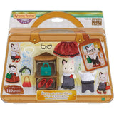 Sylvanian Families Town TVS-10 Town Fashion Outfit Set, Charcoal Cat Big Sister