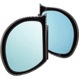 Side Mirror Peugeot 106 [1995 ~ 2003] Competition Mirror Carbon Look Mirror surface Manual adjustment SBMCPCBM-0401