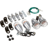 KITACO 830-0402113 Turn Signal Kit, Rocket Mini, Monkey, Gorilla, Aluminum, Clear