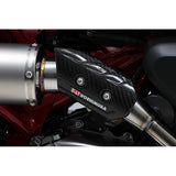 YOSHIMURA 161-000-A610 Carbon Heat Guard Set, Type-1, Monkey 125 (18), Crosscub, 110, CT125, XMAX250, GB350/S, Yoshimura