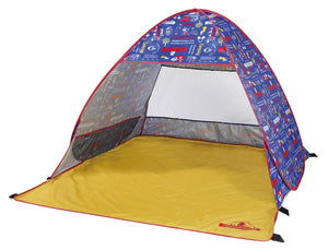 Pearl Metal Captain Stag Disney Tent One Touch Tent Beach Tent Pop-up Tent Duo UV [for 2 people] Approximately 1.4 tatami mats 6 pegs, carry bag included MA-1085 / MA-1086