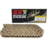 EK (EK) QX Ring Seal Chain 428ZVX Gold 100L [Kashime joint]