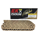 EK QX RING SEAL CHAIN 428zvx Gold 128L [SAND JOINT]
