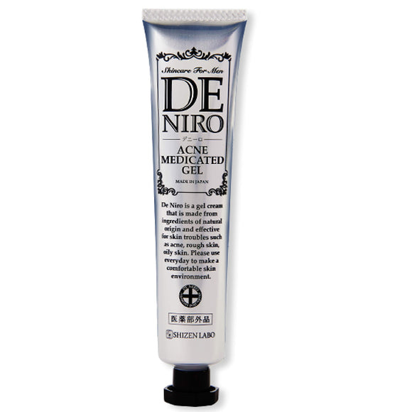 Natural Laboratory Deniro [Men's Acne Prevention Skin Care Medicinal All-in-One Gel [Contains Hyaluronic Acid Collagen] No Additives] 45g (Approx. 1 Month's Supply)