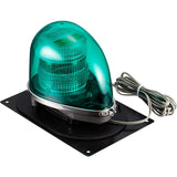 KOITO (Koito Seisakusho) Round Police Light 2N Type Green 24V 0.5A With Sigar Writer Plug/Rubber Magnet Type GFL-2NCG
