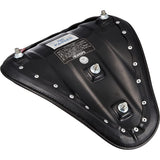 HEAVEN'S Low-resilience Standard Form Solo Seat Backside Up Smooth Black F-BK-S-TE