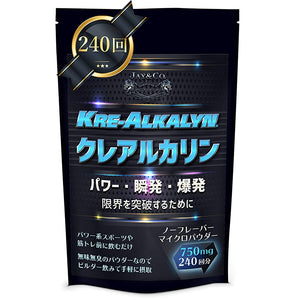 JAY&CO. Kre-Alkalyn Powder (absorbs faster than tablets and capsules) Domestic processing (750mg x 240 doses)
